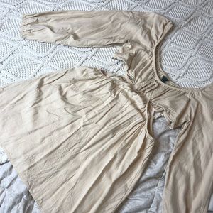 Canvas Cut-Out Dress